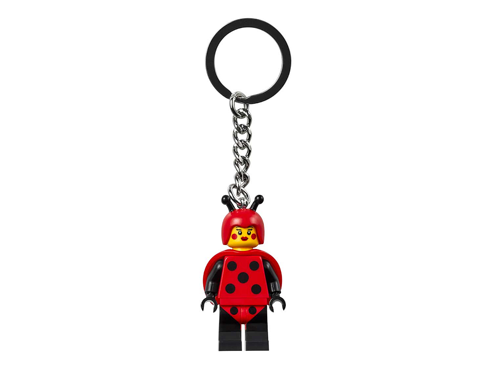 

Брелок для ключей LEGO, Брелок для ключей Девочка в костюме божьей коровки