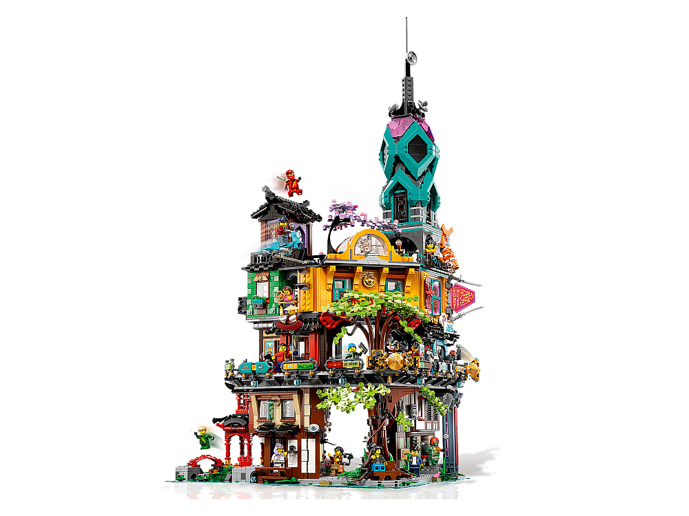 Ninjago 71741. Лего сады Ниндзяго Сити 71741. Конструктор Leduo «сады Ниндзяго-Сити». Лего сады Ниндзяго Сити. Лего Ниндзяго 71741.