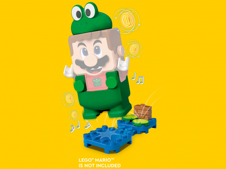 Конструктор LEGO Super Mario (Супер Марио) 71392 Марио-лягушка. Набор ...