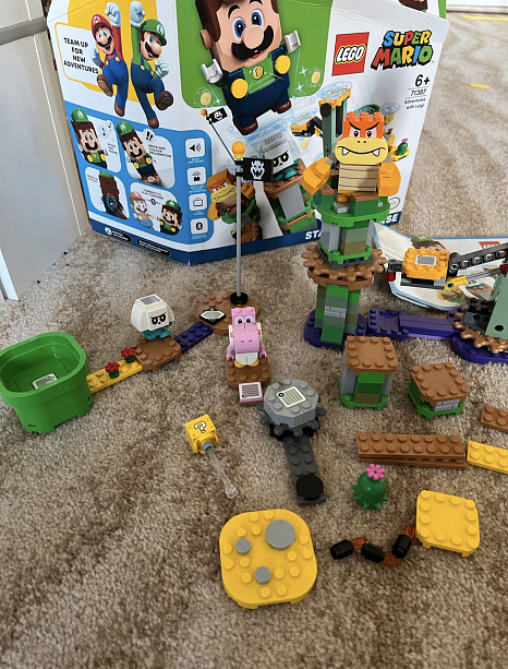 Конструктор LEGO Super Mario (Супер Марио) 71387 Стартовый набор ...