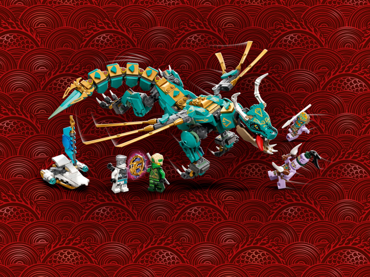 Конструктор Ninjago (Ниндзяго) 71746 Дракон из джунглей LEGO® (ЛЕГО ...