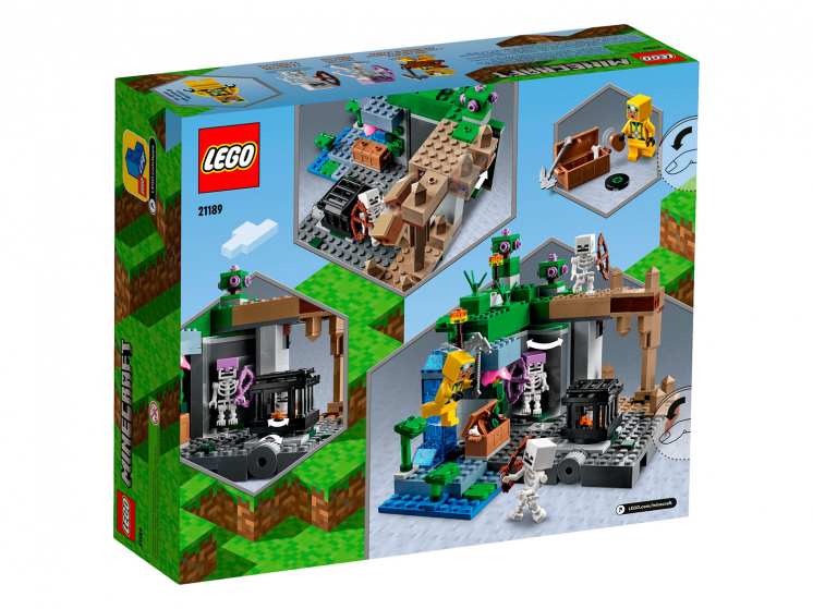 Конструктор LEGO Minecraft (Майнкрафт) 21189 Подземелье скелета ...