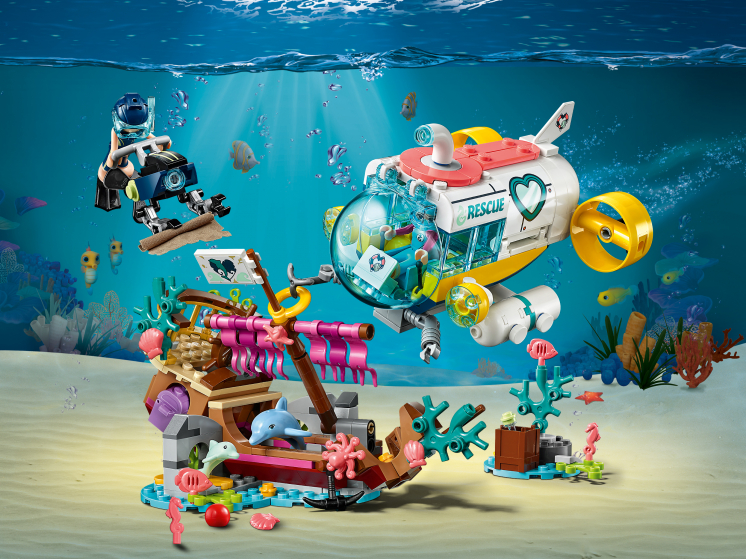 Конструктор LEGO Friends (Френдс) 41378_1 Спасение дельфинов - купить в ...