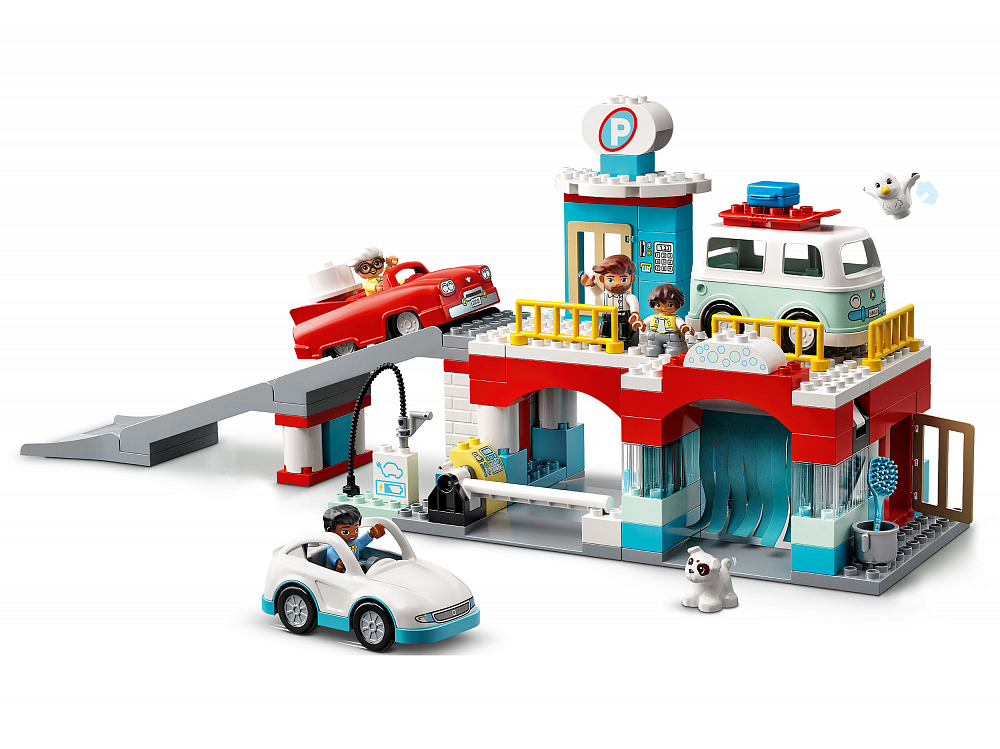 

Конструктор LEGO, Гараж и автомойка