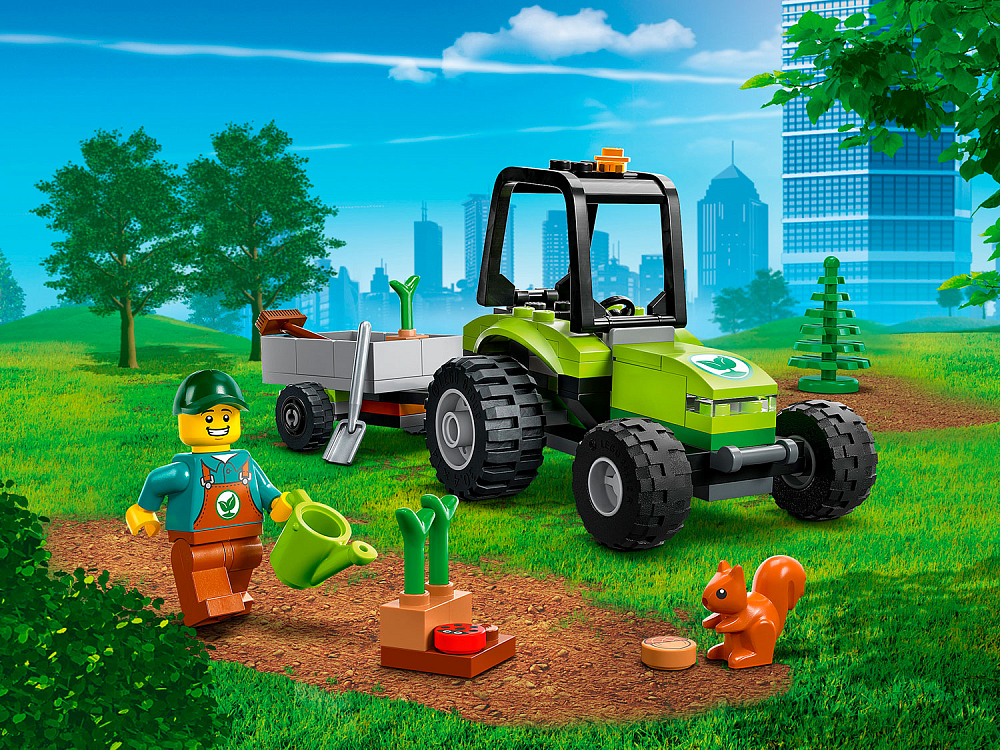 

Конструктор LEGO, Парковый трактор