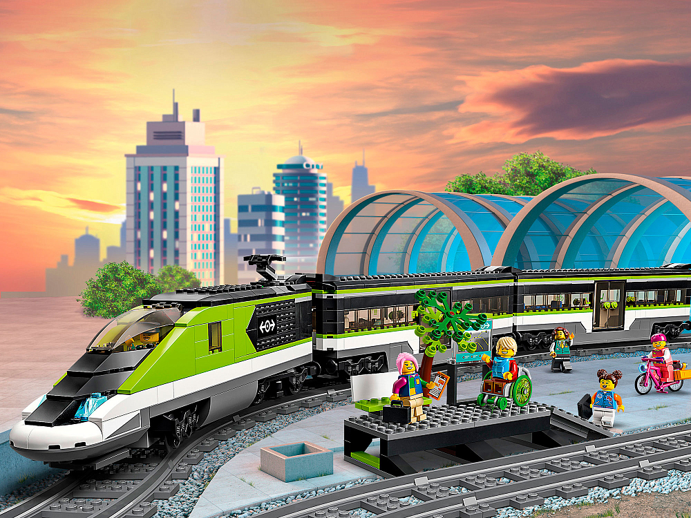 

Конструктор LEGO, Пассажирский поезд-экспресс