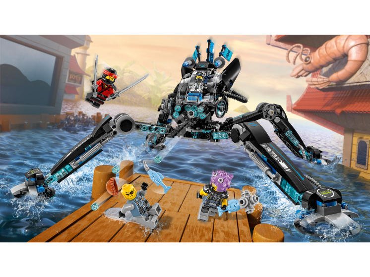 Конструктор LEGO Ninjago (Ниндзяго) 70611 Водяной Робот - купить в Сети ...