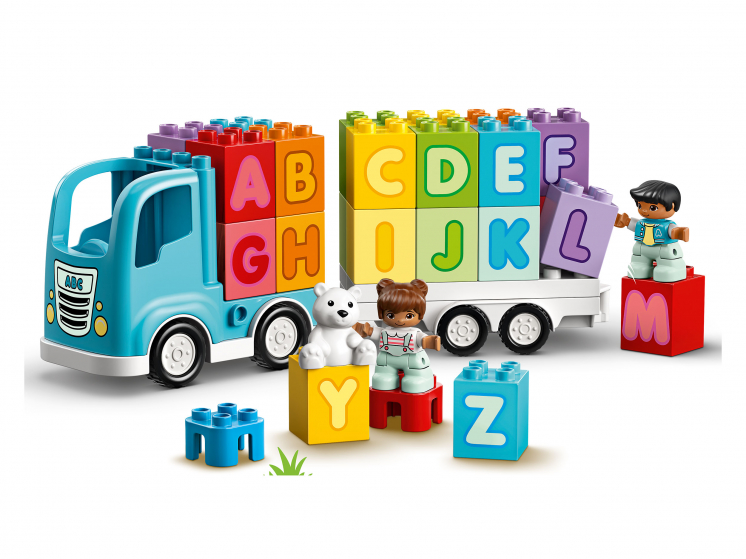 Конструктор LEGO DUPLO® (ДУПЛО) 10915 Грузовик «Алфавит» - купить в ...