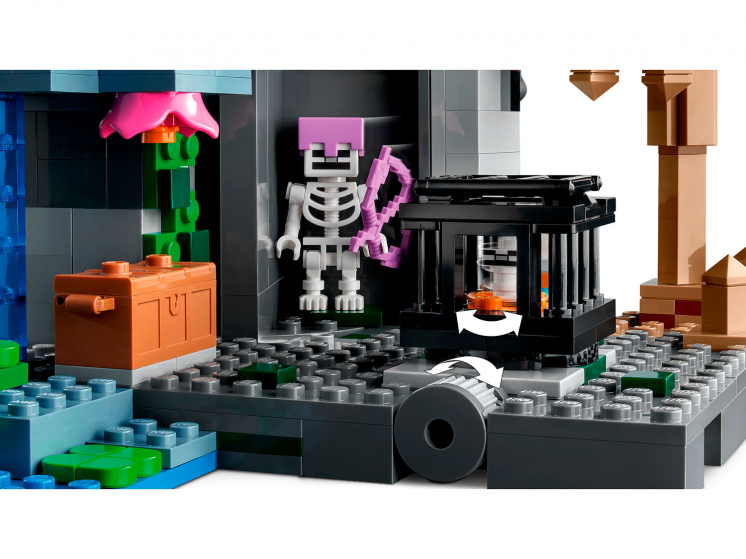 Конструктор LEGO Minecraft (Майнкрафт) 21189 Подземелье скелета ...