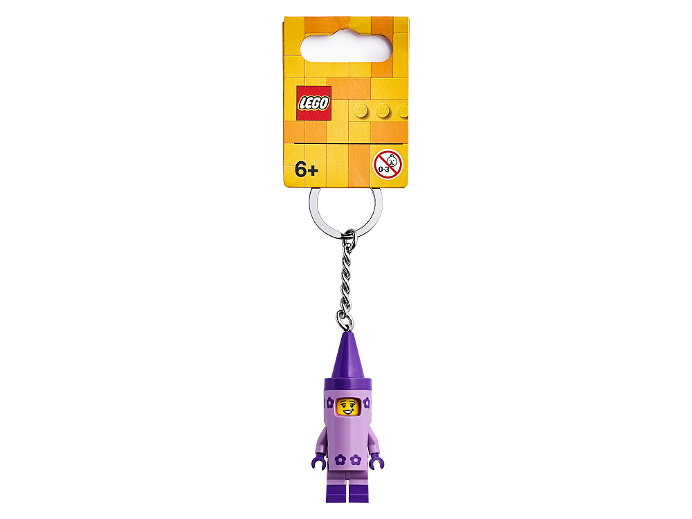 

Брелок для ключей LEGO, Брелок для ключей «Девочка в костюме карандаша»