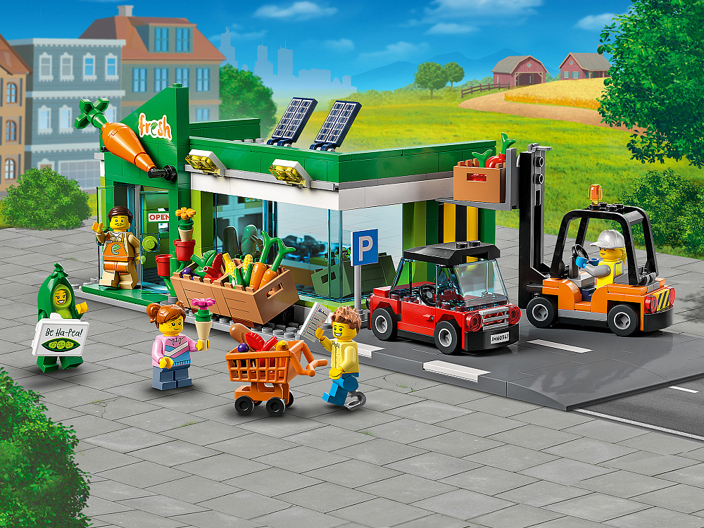 

Конструктор LEGO, Продуктовый магазин