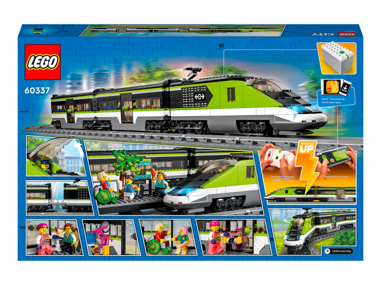 Конструктор LEGO City (Сити) 60337 Пассажирский поезд-экспресс - купить ...