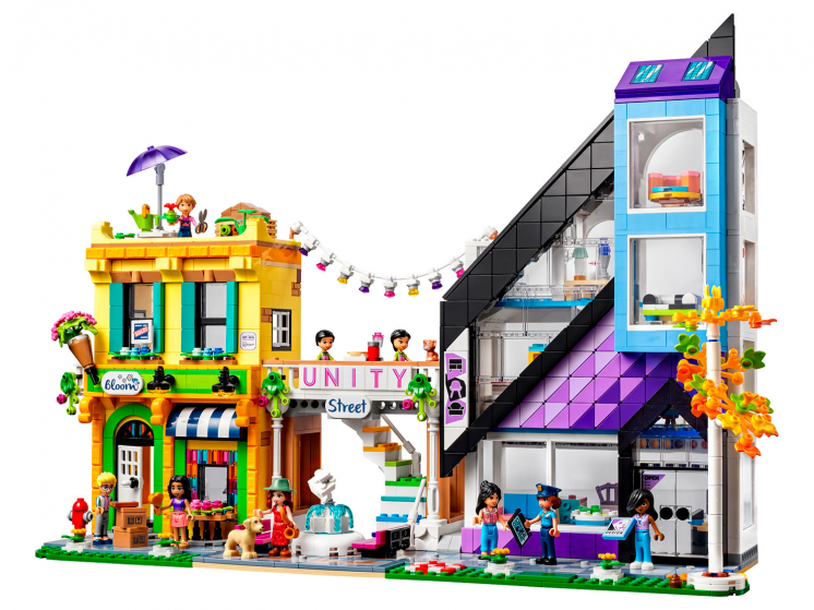 Конструктор LEGO Friends (Френдс) 41732 Магазины цветов и дизайна в ...