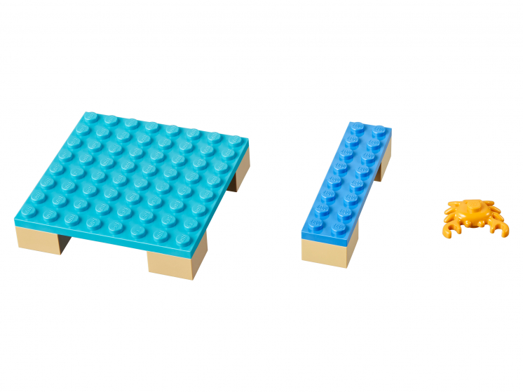 Игровой коврик Море 853841 LEGO® (ЛЕГО) -  в Сети .