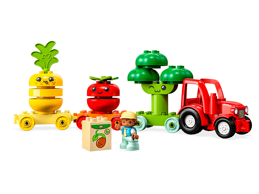 

Конструктор LEGO, Трактор для перевозки овощей и фруктов