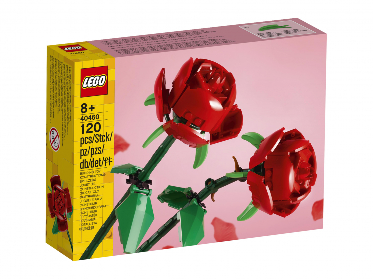Розы 40460 LEGO® (ЛЕГО) - купить в Сети магазинов конструкторов Мир ...