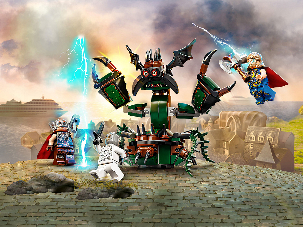 

Конструктор LEGO, Нападение на Новый Асгард