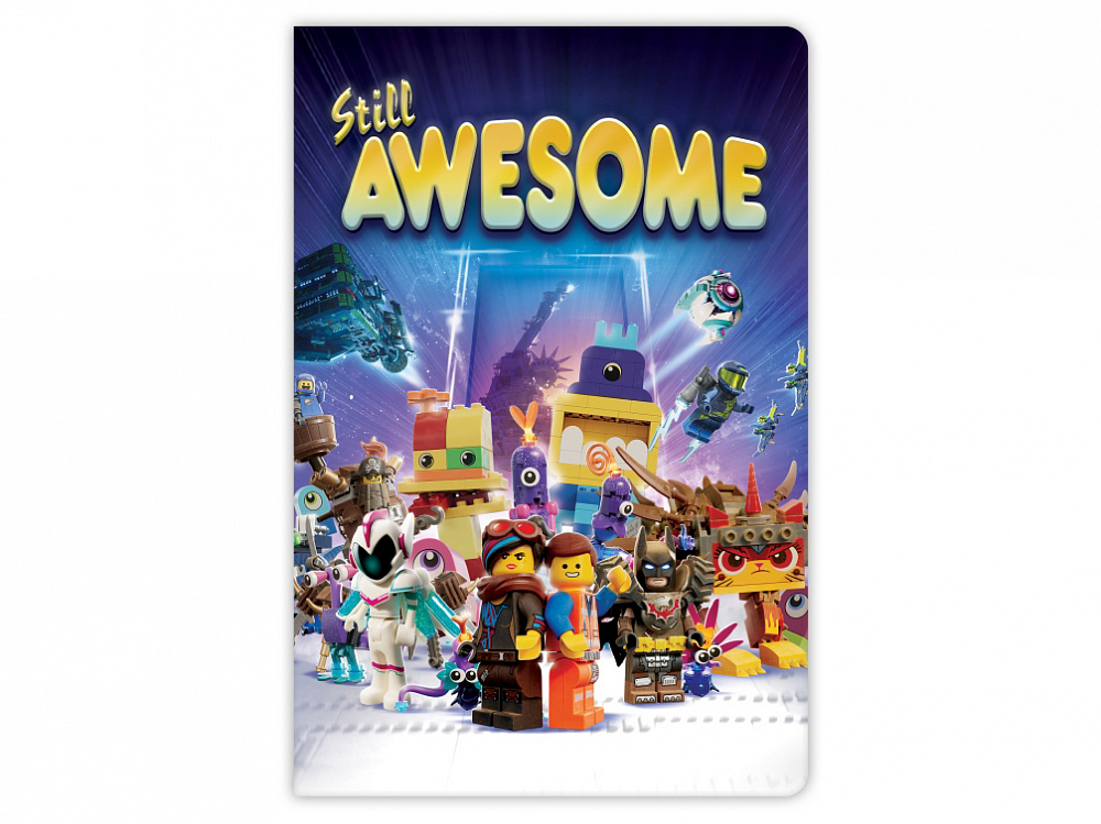 

Книга для записей LEGO, Книга для записей LEGO Movie 2 «Epic Space Opera» (96 листов, линейка)