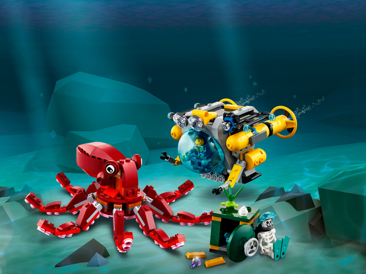 Конструктор LEGO Creator (Креатор) 31130 Миссия по поиску затонувших ...