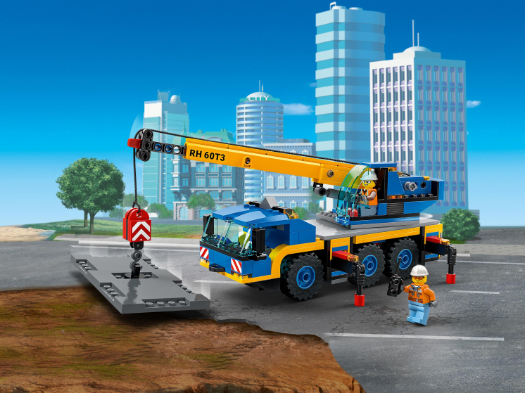 Конструктор LEGO City (Сити) 60324 Мобильный кран - купить в Сети ...