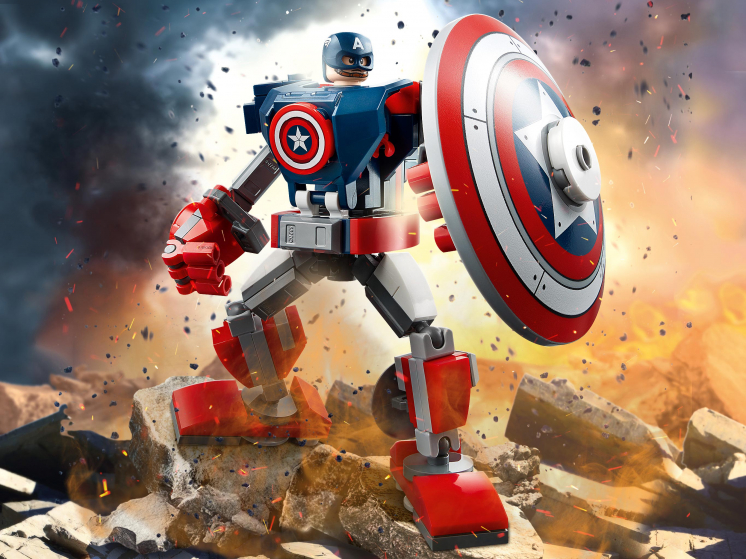 Конструктор LEGO Super Heroes (Супер Герои) 76168 Капитан Америка ...