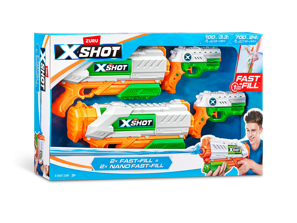Игровой набор ZURU X-Shot Water Zuru