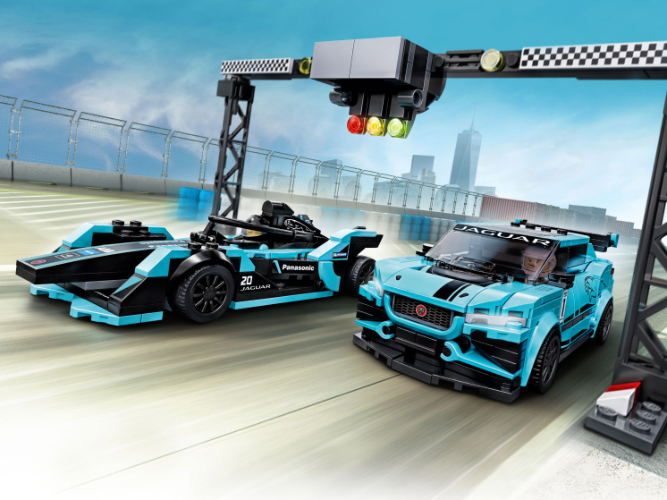 lego speed champions formula e panasonic jaguar racing