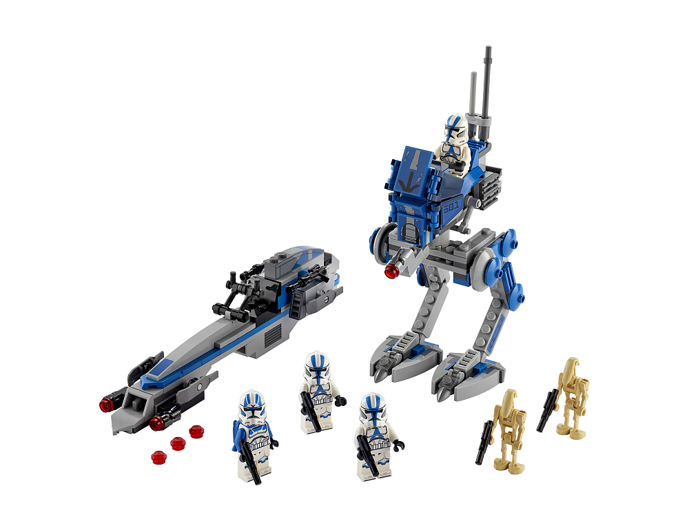 Батл пак 501 легиона. LEGO Star Wars 75280 клоны-пехотинцы 501-го легиона. LEGO 501st Legion Battlepack. Лего клоны 501 Легион. Лего 75280.