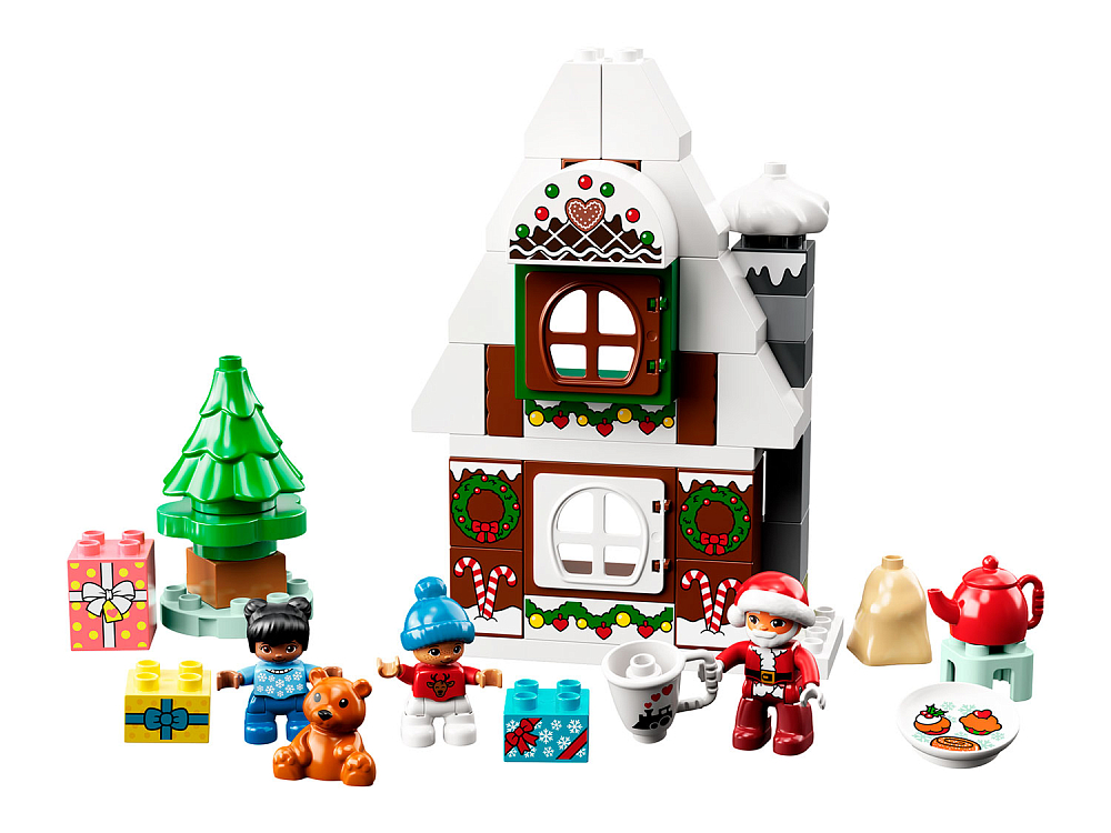 

Конструктор LEGO, Пряничный домик Деда Мороза