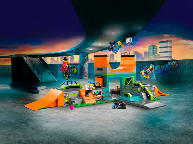 Конструктор LEGO City (Сити) 60364 Уличный скейт-парк - купить в Сети ...