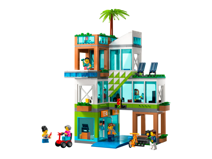 Конструктор LEGO City (Сити) 60365 Многоквартирный дом - купить в Сети ...