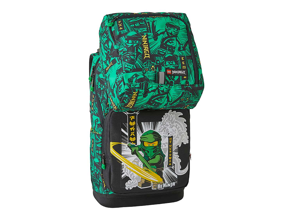 

Рюкзак LEGO, Рюкзак Optimo Ninjago Green, 2023, с сумкой для обуви