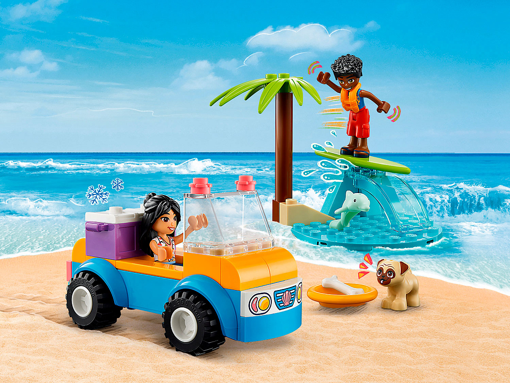 

Конструктор LEGO, Развлечение на пляжном багги