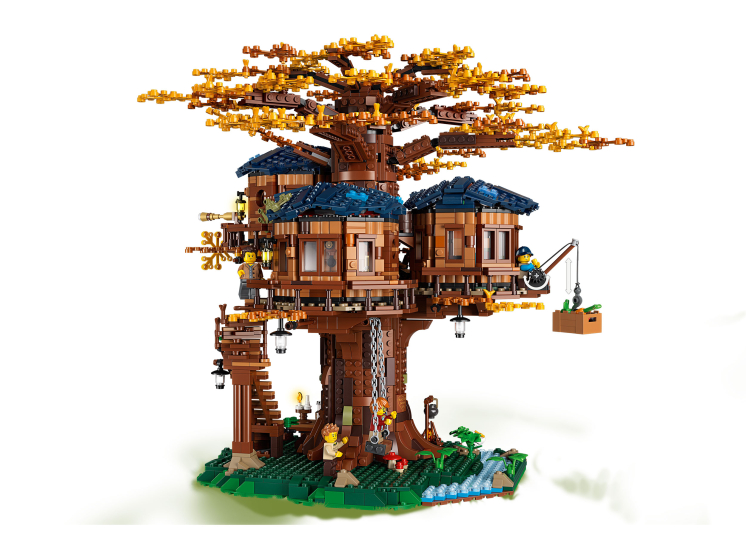 lego tree house 21318