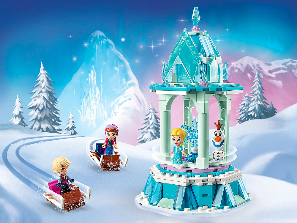 

Конструктор LEGO, Волшебная карусель Анны и Эльзы
