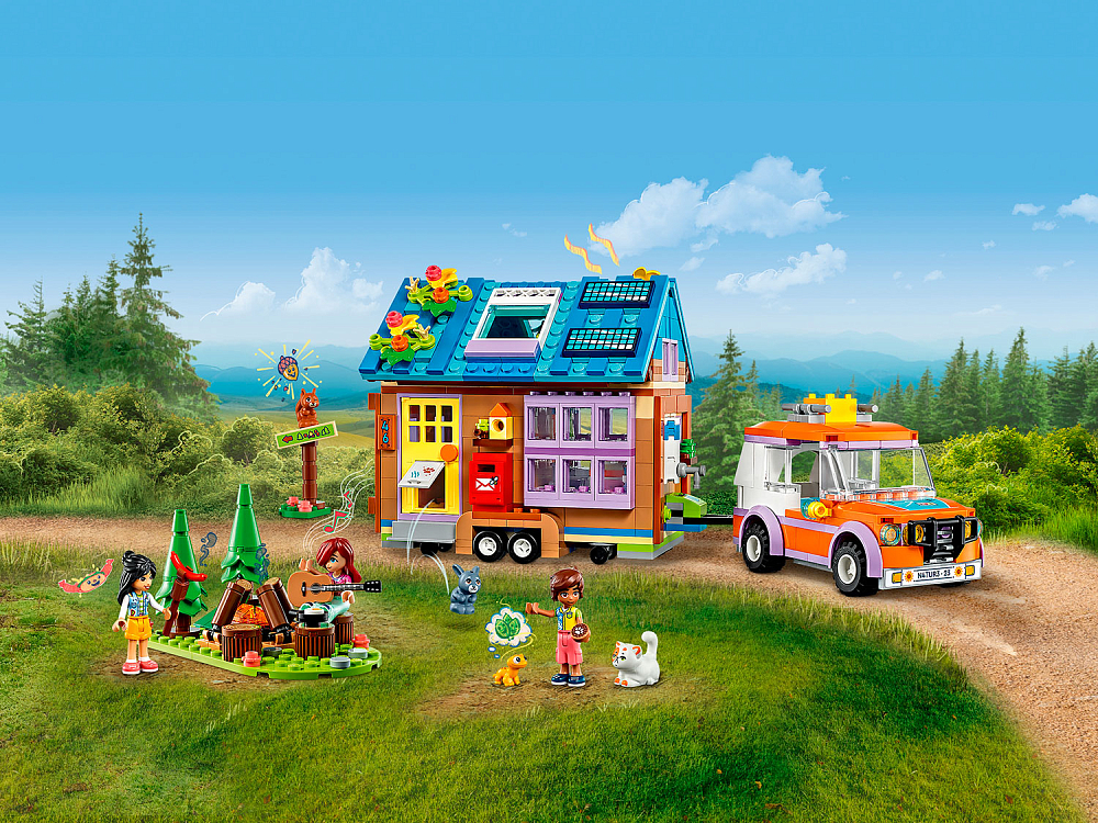 

Конструктор LEGO, Мобильный домик