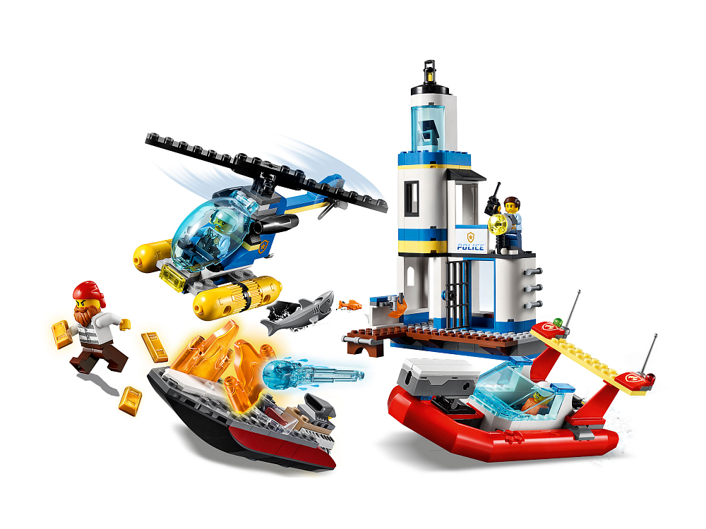 

Конструктор LEGO, Операция береговой полиции и пожарных