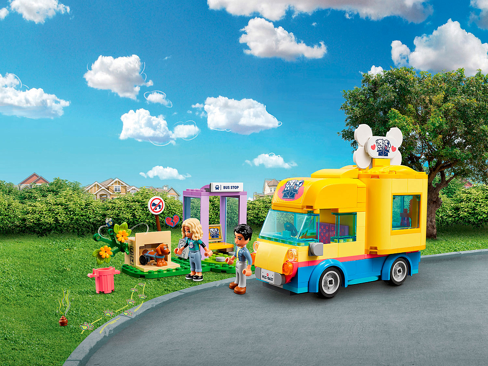

Конструктор LEGO, Фургон для спасения собак