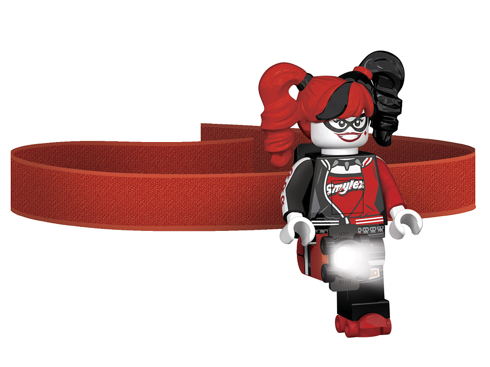

Налобный фонарик LEGO, Налобный фонарик Harley Quinn