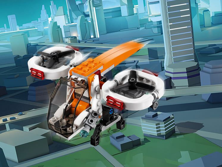 Конструктор LEGO Creator (Креатор) 31071 Дрон-разведчик - купить в Сети ...