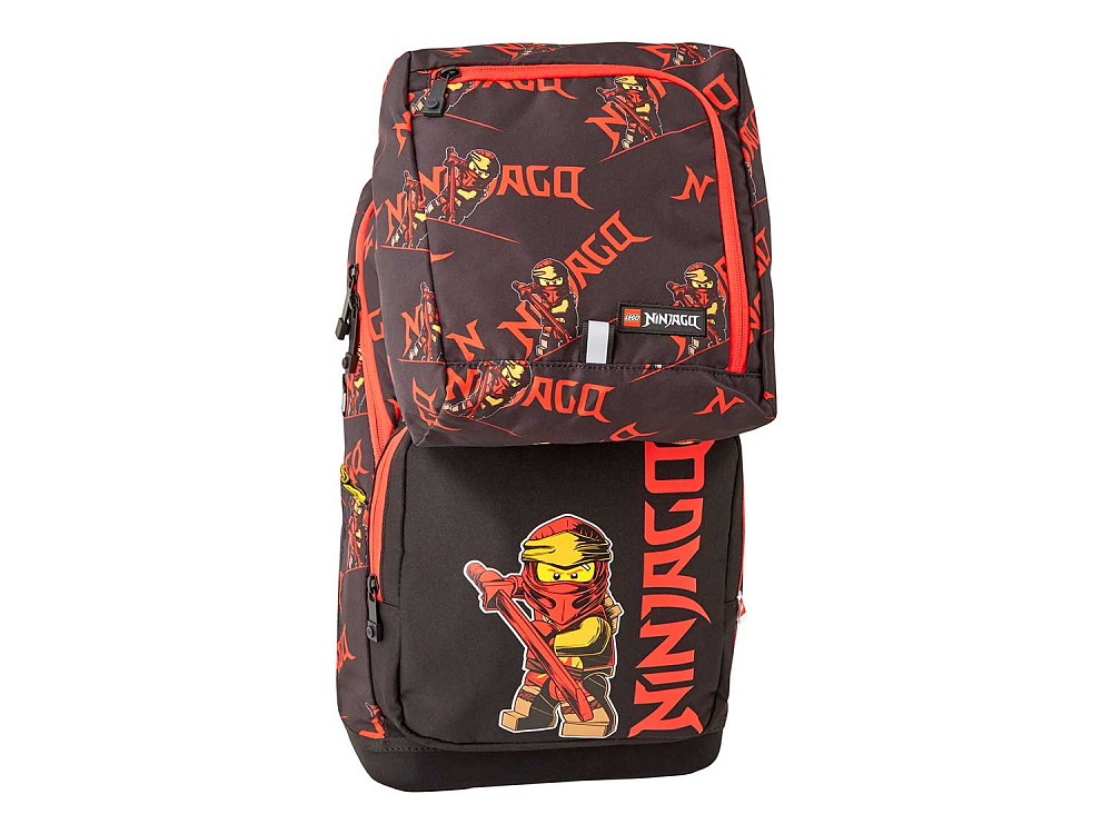 

Рюкзак LEGO, Рюкзак Optimo Ninjago Red, 2023, с сумкой для обуви