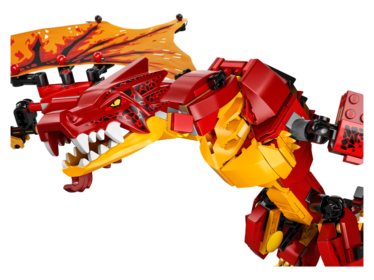 Конструктор Ninjago (Ниндзяго) 71753 Атака огненного дракона LEGO ...