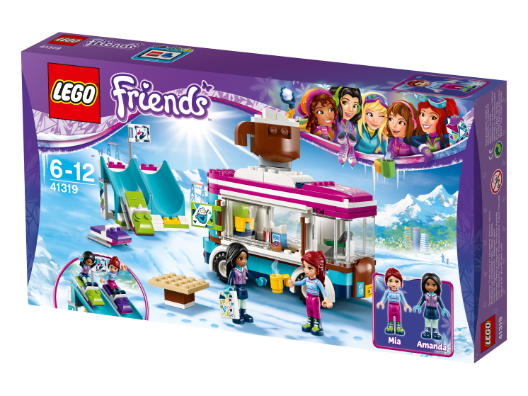 Конструктор Friends (Френдс) 41319 Горнолыжный курорт: фургончик по ...