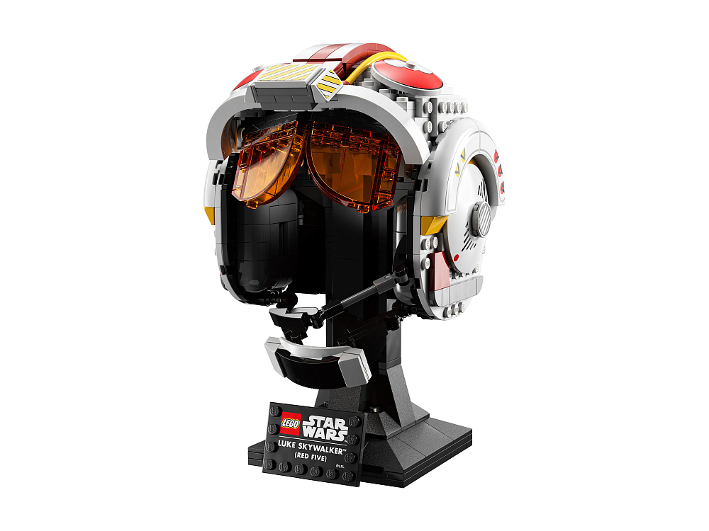 

Конструктор LEGO, Шлем Люка Скайуокера (Красный-5)