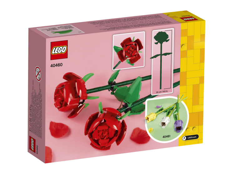 Розы 40460 LEGO - купить в Сети магазинов конструкторов Мир Кубиков, Москва