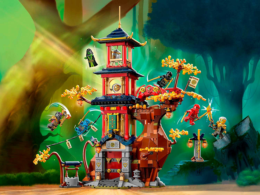 

Конструктор LEGO, Храм энергетических ядер Дракона