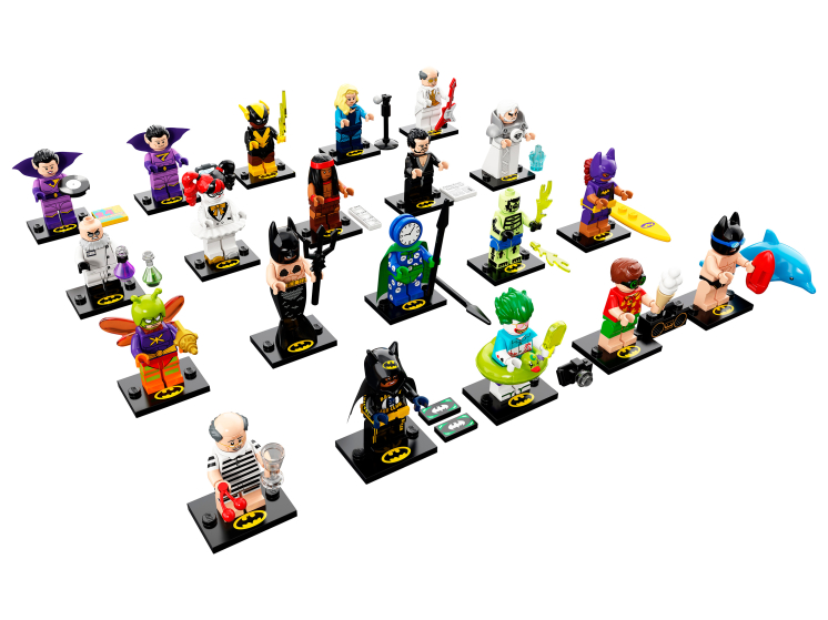 Batman minifigures store