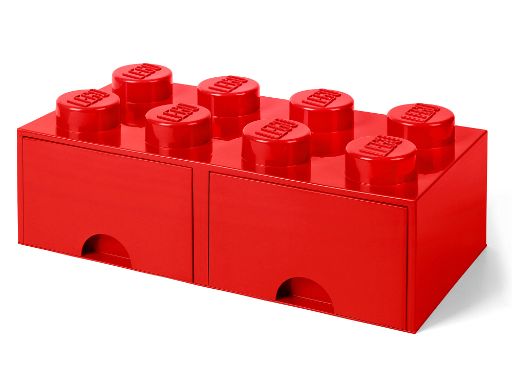 Детальки. Ящик LEGO 8 knobs Brick Drawer. Лего кубик 2х4. 6096490 LEGO Brick. Ящик для хранения 4 выдвижной LEGO красный.