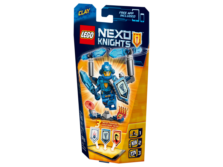 Конструктор Nexo Knights (Нексо Найтс) 70330 Клэй – Абсолютная сила ...