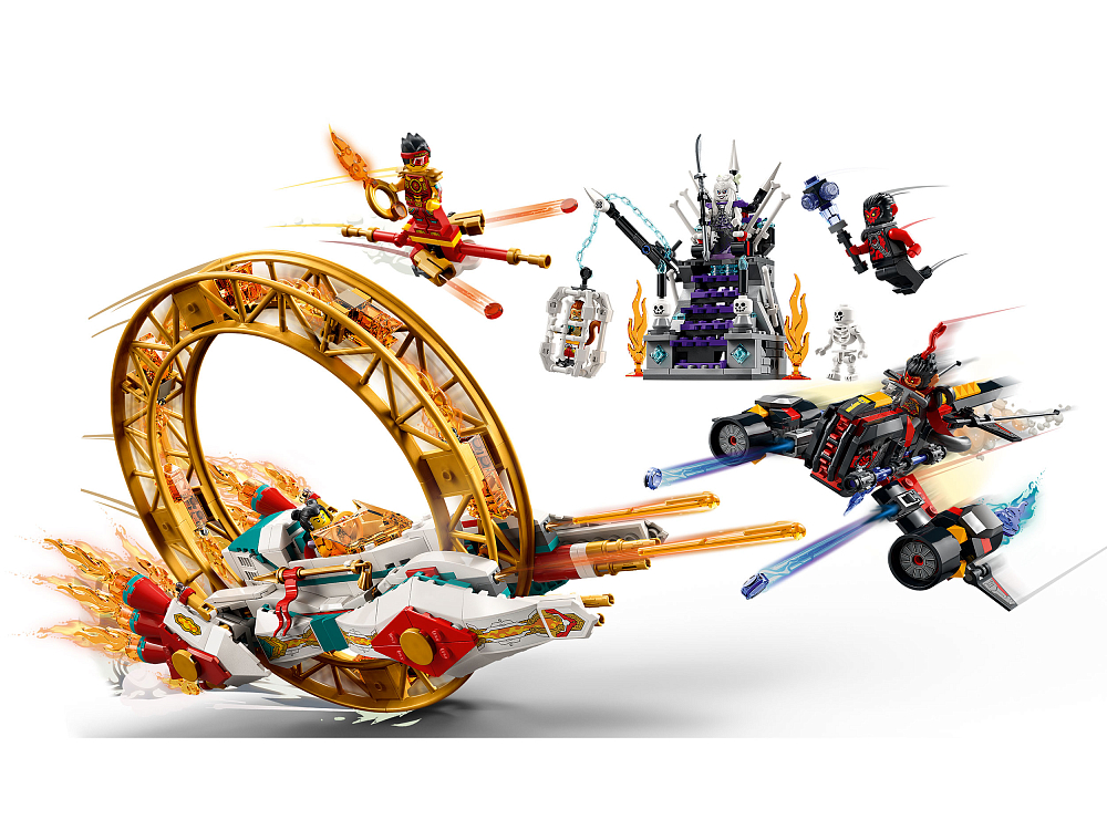 

Конструктор LEGO, Огненное кольцо Нэчжа
